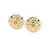 Brass Micro Pave Cubic Zirconia Ear Studs EJEW-P283-01G-10-1