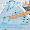 3 Bags Glass Beads GLAA-DC0001-37C-2