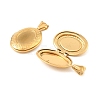 316 Stainless Steel Locket Pendants STAS-K321-07G-2