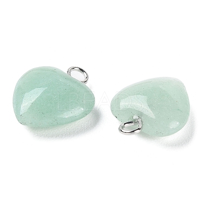 Natural Green Aventurine Pendants G-E603-01P-07-1