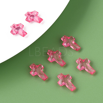 Transparent Acrylic Pendants MACR-S373-130-B04-1
