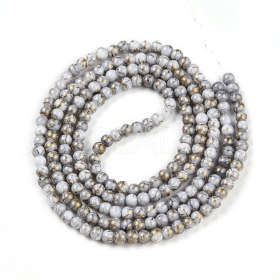 Baking Paint Glass Beads X1-DGLA-N003-4mm-B01-1