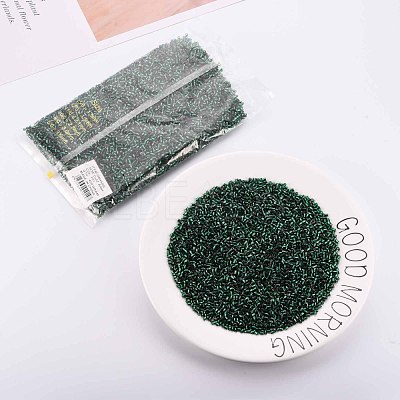 8/0 Glass Bugle Beads SEED-S032-07A-53A-1