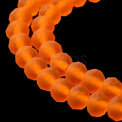 Transparent Glass Beads Strands EGLA-A044-T1mm-MD25-1