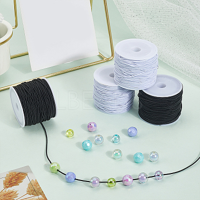 4Rolls 2 Colors Elastic Cords EC-PA0001-02C-1