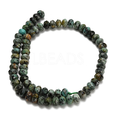 Natural African Turquoise(Jasper) Beads Strands G-Z111-A13-02-1