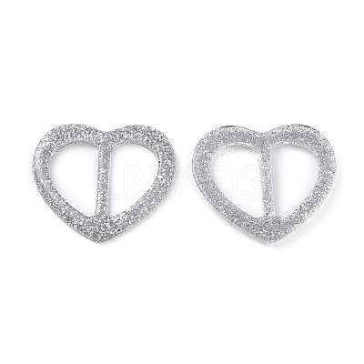 Resin Buckle Clasps LS-RESI-WH0008-24B-1