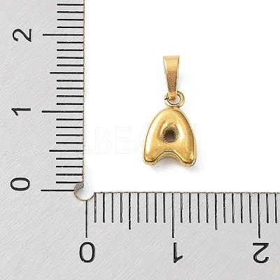 316L Surgical Stainless Steel Charms STAS-G315-01G-A-1