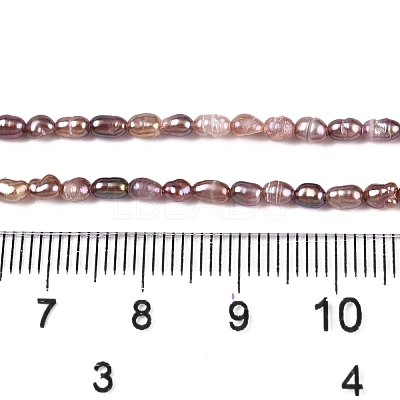 Natural Cultured Freshwater Pearl Beads Strands PEAR-N012-02H-02-1