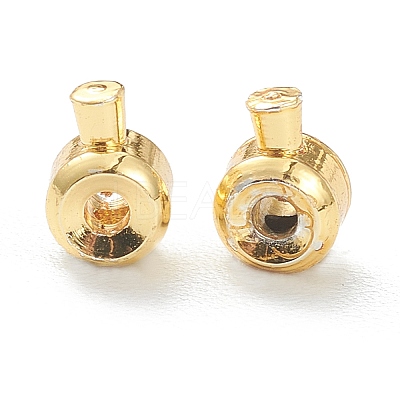 Brass Crimp Beads KK-F826-03G-1
