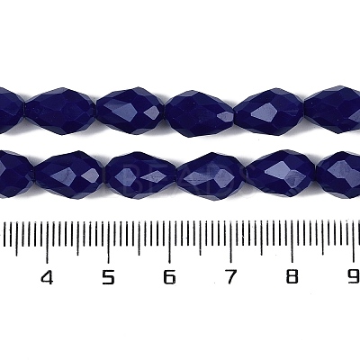 Opaque Solid Color Beads Strands EGLA-N013-P6mm-D03-1