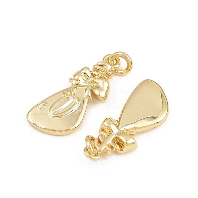 Brass Pendants KK-B157-13G-1