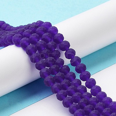 Transparent Glass Beads Strands LS-EGLA-A034-T2mm-MD06-1