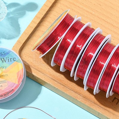 Copper Jewelry Wire CWIR-CW0.4mm-13-1