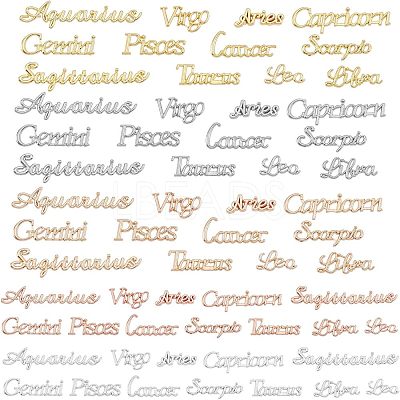 15 Sets 5 Style Alloy Cabochons FIND-OC0001-26-1