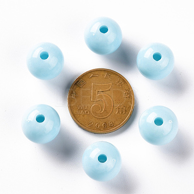 Opaque Acrylic Beads X-MACR-S370-C12mm-A07-1