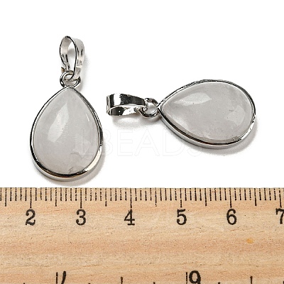 Natural Quartz Crystal Pendants G-I358-B20-1