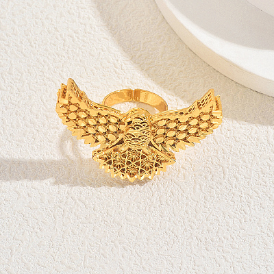 Brass Adjustable Cuff Open Rings for Women NN3965-1