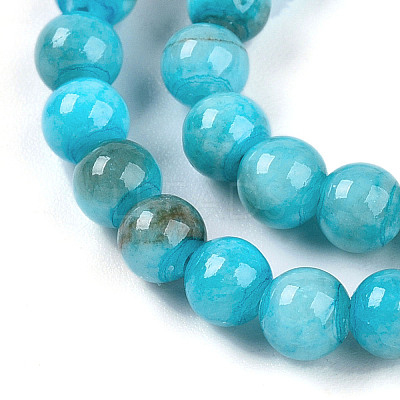 Natural Persian Jade Beads Strands G-A255-A02-04H-1