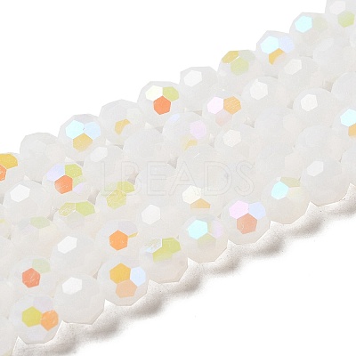 Imitation Jade Glass Beads Strands EGLA-A035-J8mm-L05-1