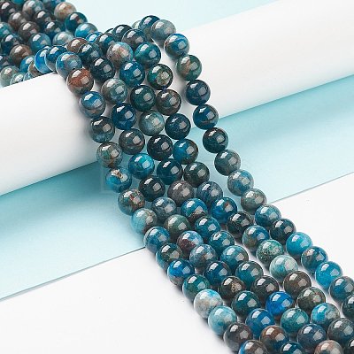 Natural Apatite Beads X-G-E481-05-8mm-01-1