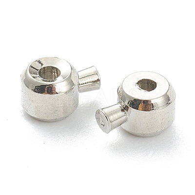 Brass Crimp Beads X-KK-F826-03P-1