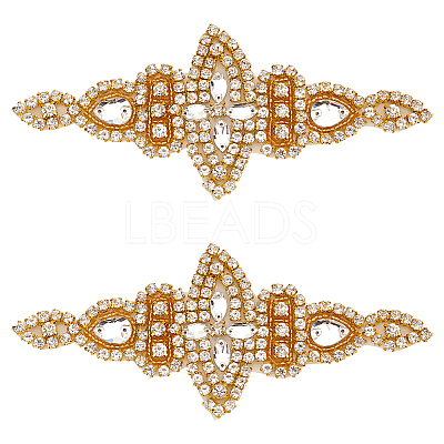Alloy Rhinestone Ornmament Accessories DIY-WH0021-82G-1