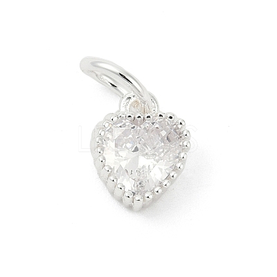 Brass Micro Pave Cubic Zirconia Pendants LS-KK-H204-01S-05-1