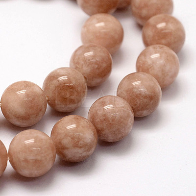 Natural White Jade Beads Strands G-F364-11-6mm-1-1