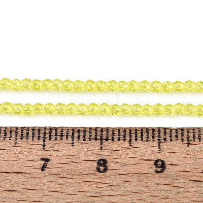 Transparent Glass Beads Strands GLAA-H021-03-23-1