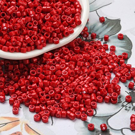 Baking Paint Glass Seed Beads SEED-S042-05A-33-1