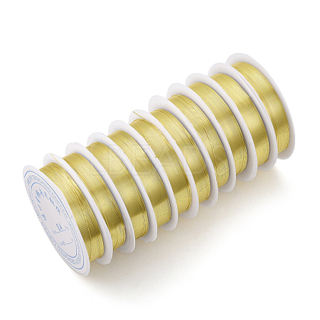 Round Copper Jewelry Wire X-CWIR-Q006-0.6mm-G-1