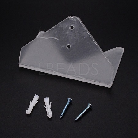 Acrylic Skateboarding Display Stands Set ODIS-WH0011-46-1