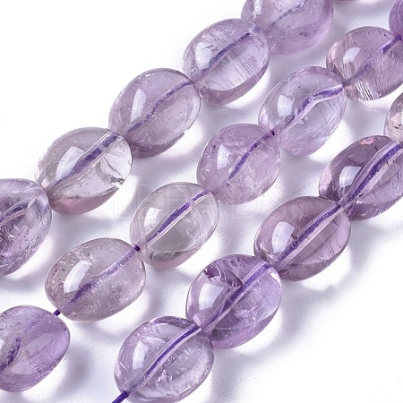 Natural Amethyst Beads Strands G-I259-06-1