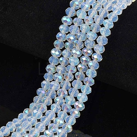 Electroplate Glass Beads Strands LS-EGLA-A034-J1mm-L07-1