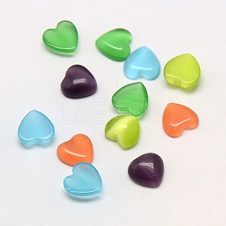 Cat Eye Cabochons CE-J003-15x15mm-M-1