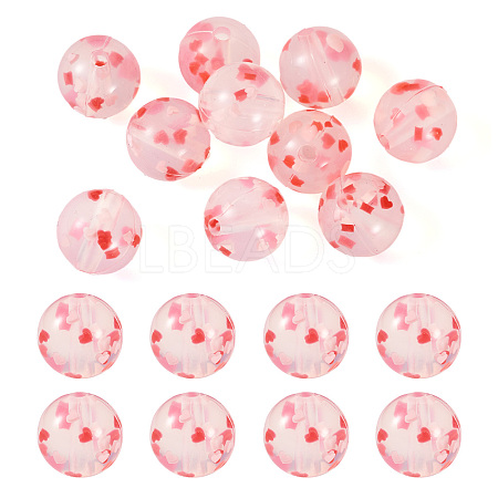 10Pcs Round Food Grade Eco-Friendly Silicone Beads SIL-TA0002-13-1