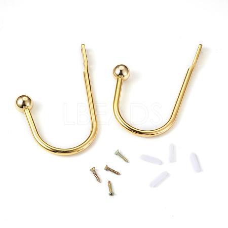 Zinc Alloy U Shape Hook Hangers Curtain SW-TAC0002-07C-1