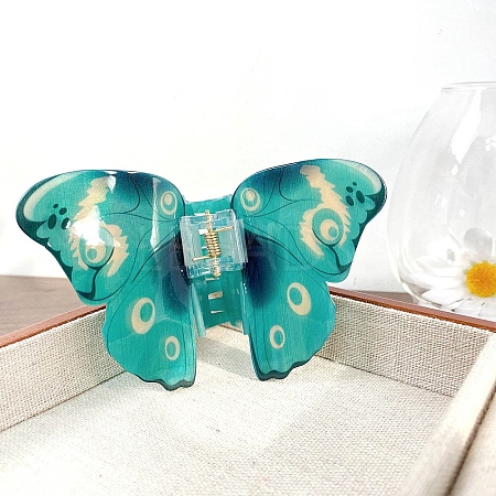 Acrylic Claw Hair Clips PW-WGBB546-05-1