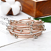 PU Leather Multi-layered Bracelets WG13214-05-1