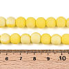 Frosted Opaque Glass Beads Strands LS-GLAA-T032-P8mm-MBB16-4