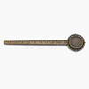 Tibetan Style Alloy Cabochon Setting PALLOY-E449-08AB-1