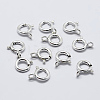 925 Sterling Silver Spring Ring Clasps STER-K167-076D-S-2