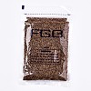 FGB 11/0 Grade A Baking Paint Glass Seed Beads SEED-S030-1031-5