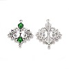 Alloy Enamel Chandelier Component Links ENAM-EA9734Y-3-2