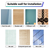 8 Sheets 8 Styles PVC Waterproof Wall Stickers DIY-WH0345-112-4