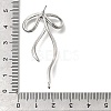 Brass Stud Earring Finding KK-U061-14A-P-4
