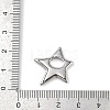 316 Surgical Stainless Steel Pendants STAS-G349-17P-3