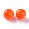 Opaque Acrylic Beads X-MACR-S370-C16mm-20-2