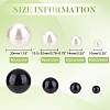 ABS Plastic & Plastic Imitation Pearl Beads KY-BC0001-34-2